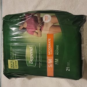 Depend fit-flex underwear  s/m